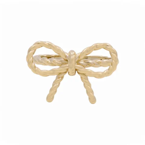 10K Yellow Gold Twist Ribbon Women's Ring / Size: 7 / Weight: 2 GR / CQWR0RB-1