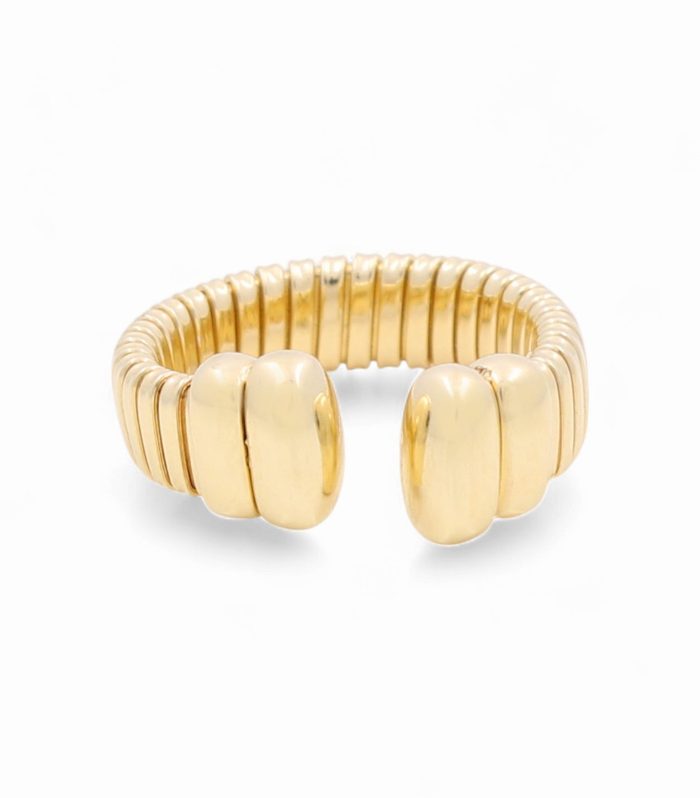 14K Yellow Gold Adjustable Women's Ring / Size: 6.5 / Weight: 6 GR / DAWR4FS-1