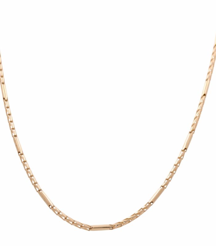 14K Yellow Gold Fashion Link Chain / Size: 24” / Weight: 17.2 GR / DQCH4FS